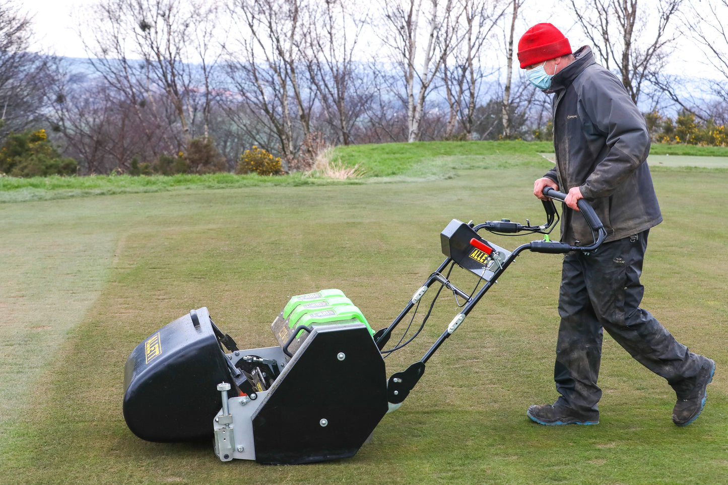 Allett C27E Evolution Cylinder Mower (Power-unit with Grassbox)