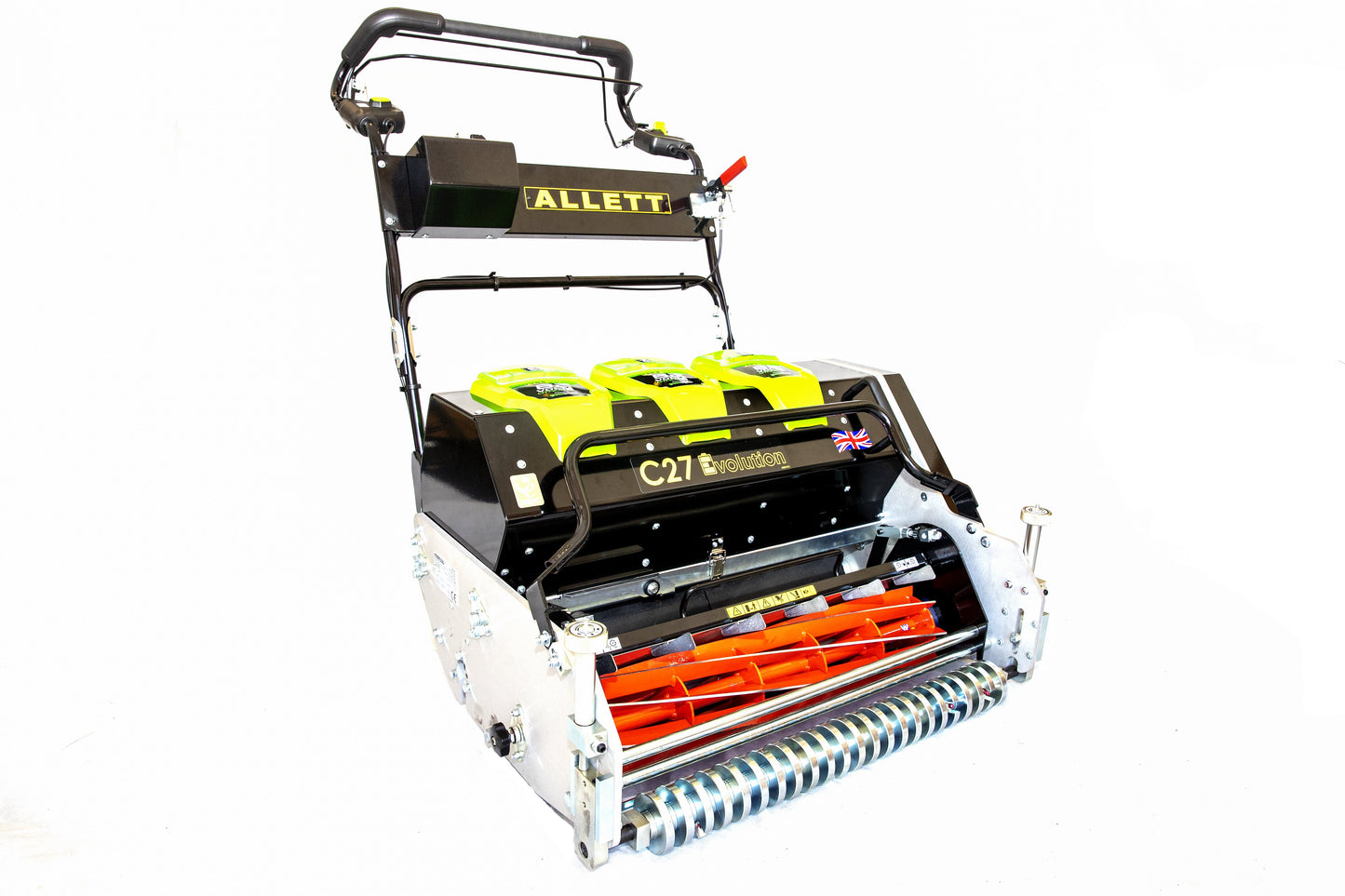 Allett C27E Evolution Cylinder Mower (Power-unit with Grassbox)