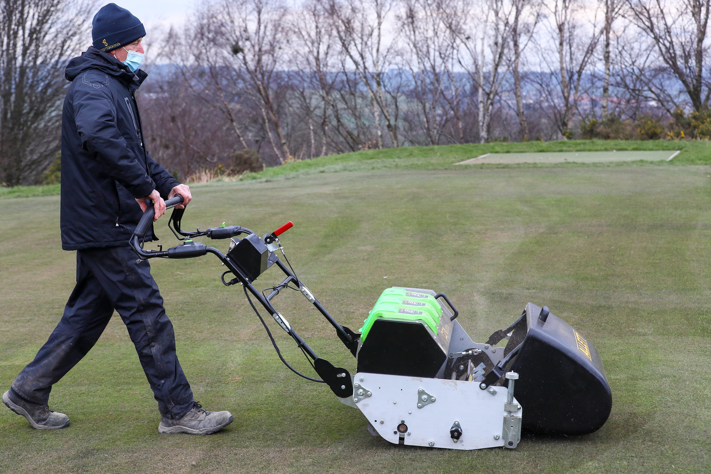 Allett C27E Evolution Cylinder Mower (Power-unit with Grassbox)