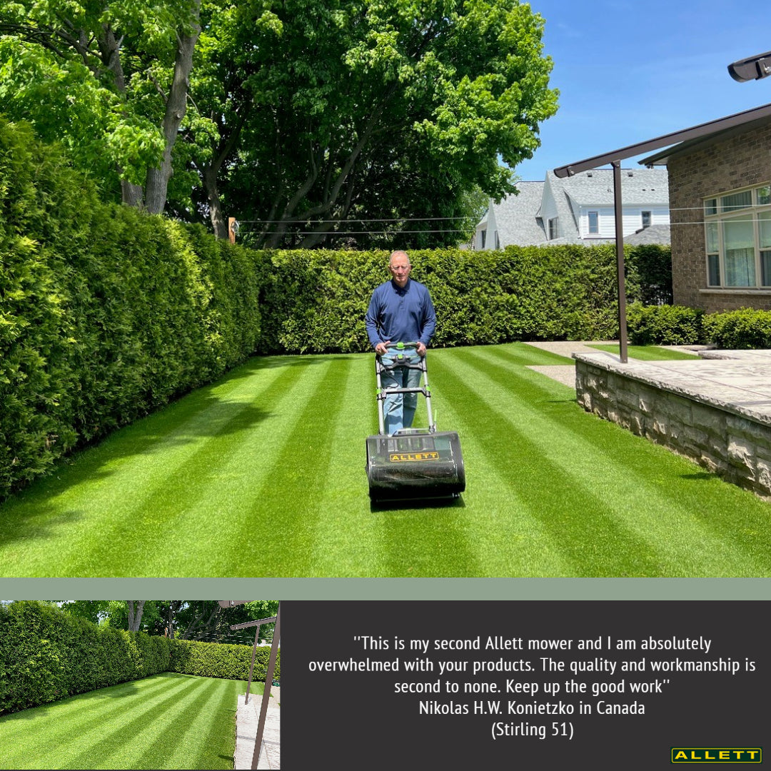 Allett Stirling 51 (20'') Battery Cylinder Mower